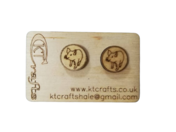 Little Pig - Stud Earring Pair